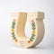 Horseshoe Ceramic Vase